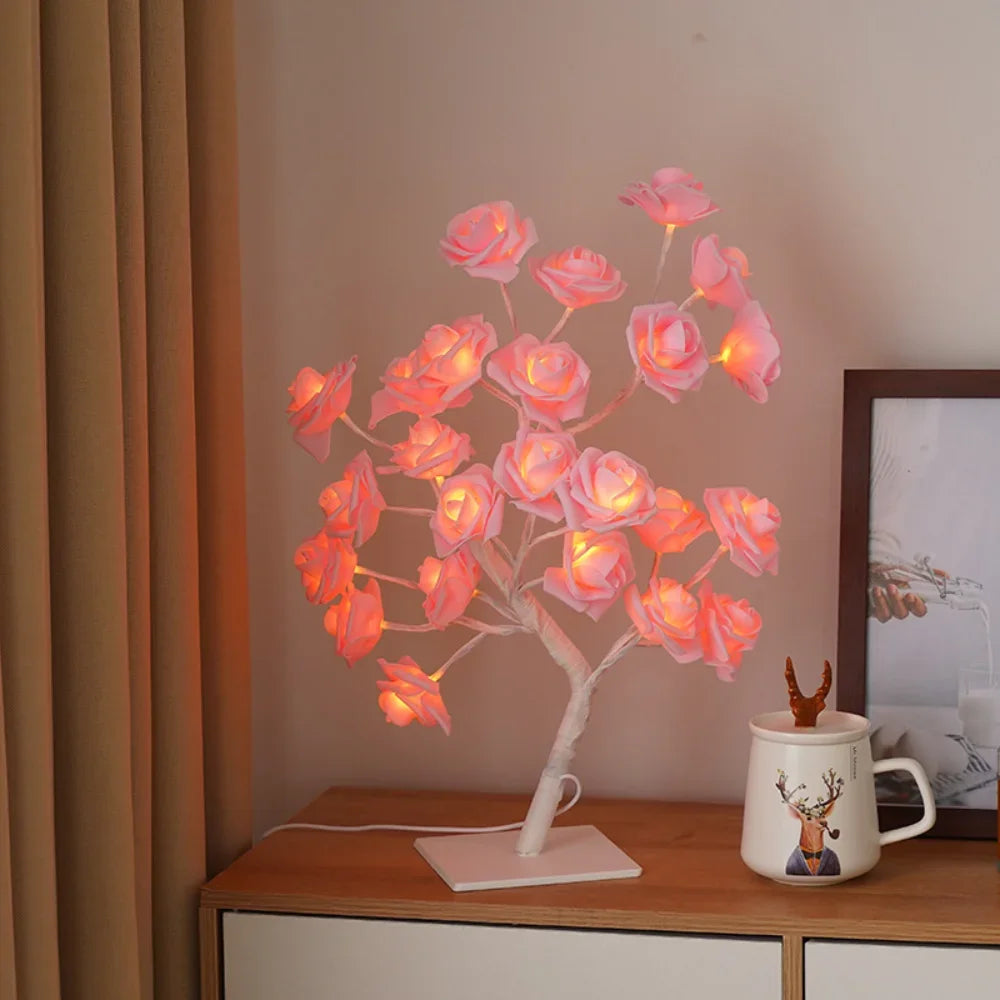 Glow Rose Lamp